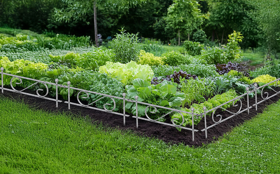 Delimitazione delle aiuole con stile: ecco come una recinzione a paletti o una recinzione per aiuole porta ordine nel giardino