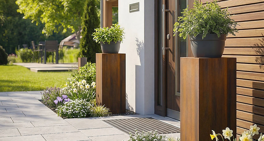 Arredare l'ingresso di casa – idee di stile per il giardino d'ingresso, le decorazioni e le piante