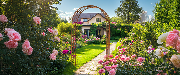 Creare un roseto: idee di allestimento, varietà di rose e eleganti supporti per il giardino dei propri sogni