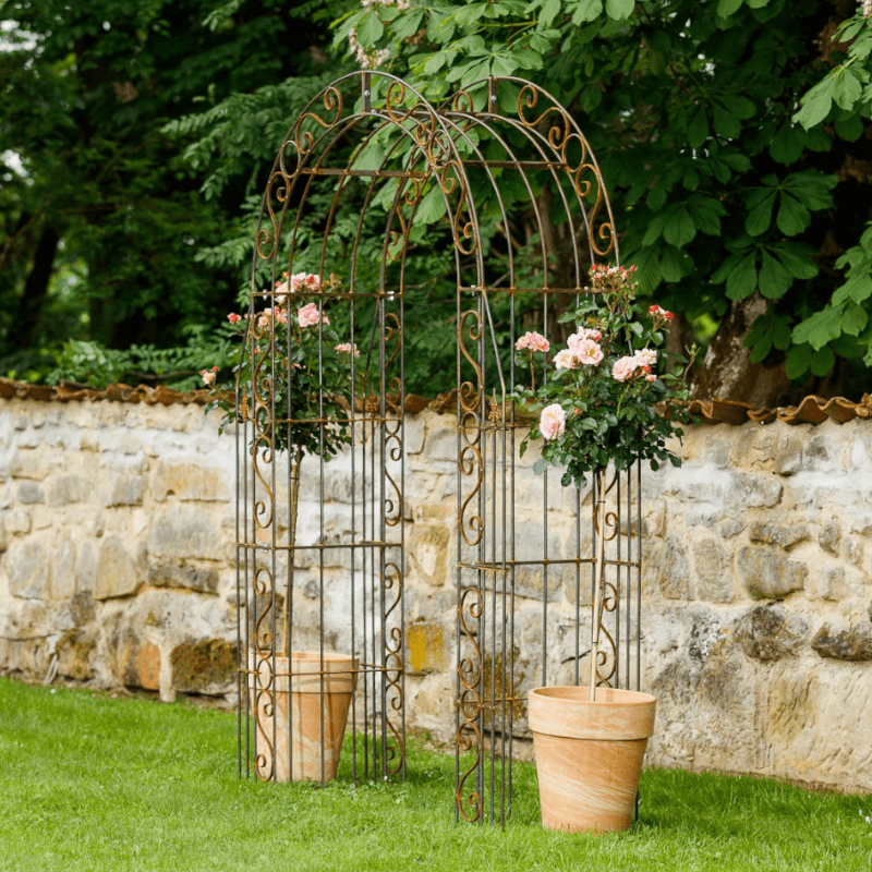 1.8 2.4 Grande Arco Da Giardino, Arco Per Rose Da Giardino in etallo 1.8 2.4 Grande Arco Da Giardino, Arco Per Rose Da Giardino in etallo
