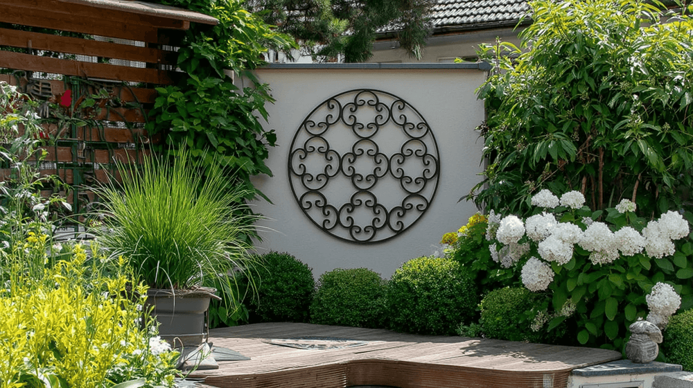 Decorazione da parete da esterno Mondo di Rosa